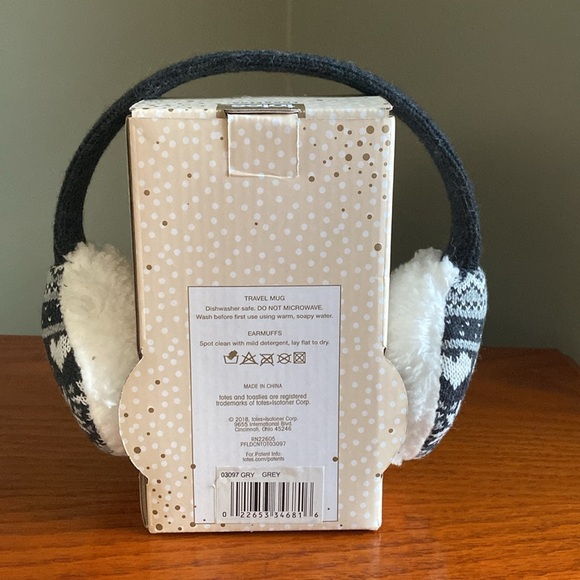 Totes Ceramic travel mug and earmuff set - Picture 3 of 4
